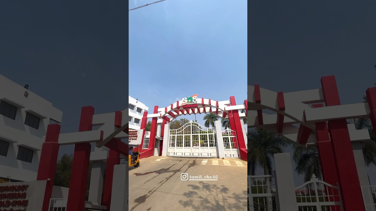 Sns college Coimbatore #sns #snsinstitutions #snstech #engineeringcollegelife #vlog #snscollege #iit