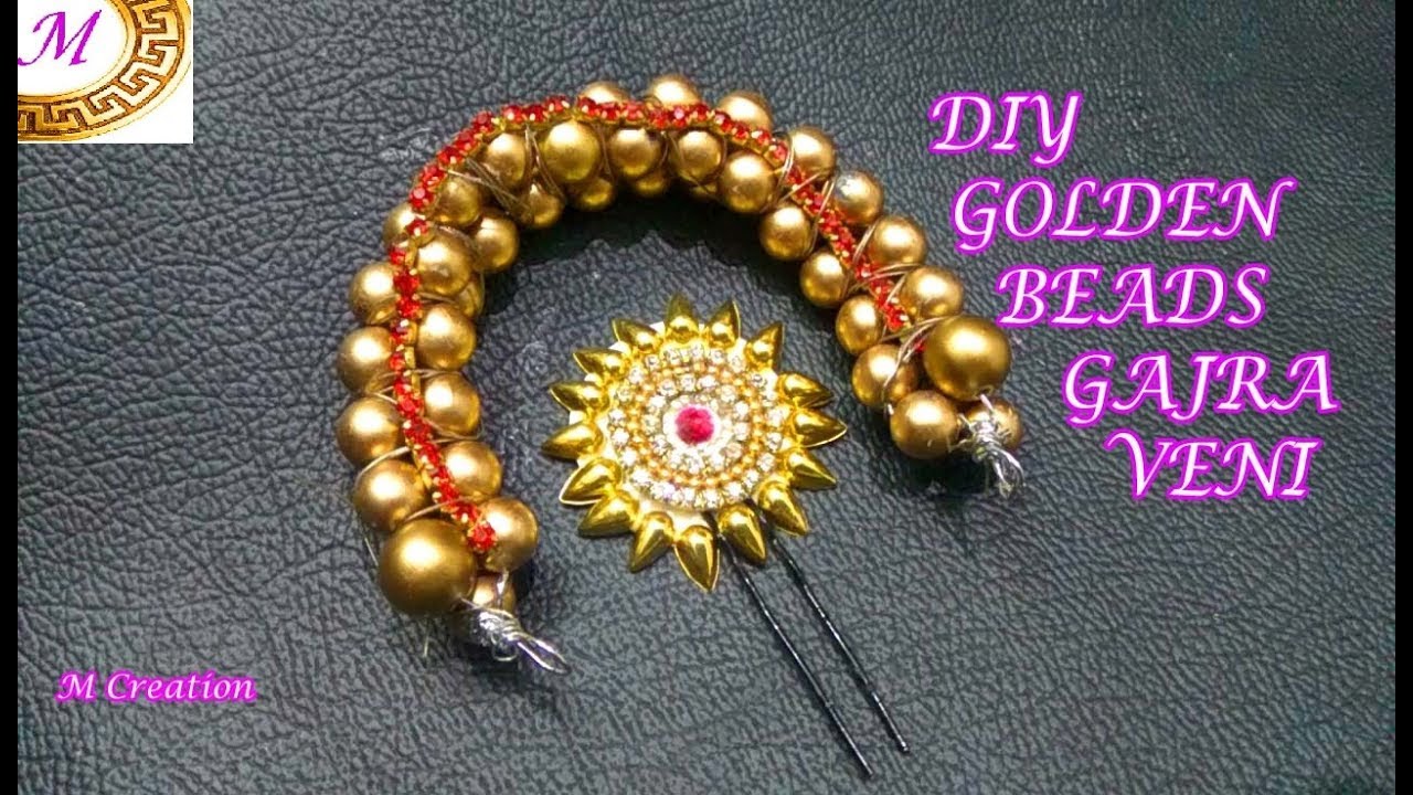 DIY BEADS hair accessory /DIY hair brooch