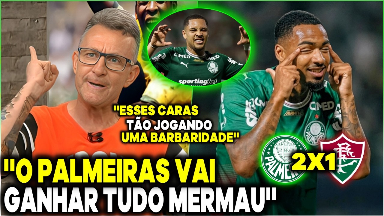 NETO REAGIU A VIT&Oacute;RIA DO VERD&Atilde;O! OS DONOS DA BOLA PALMEIRAS! ''ESSE ALLAN &Eacute; CRAQUE MERMAU''