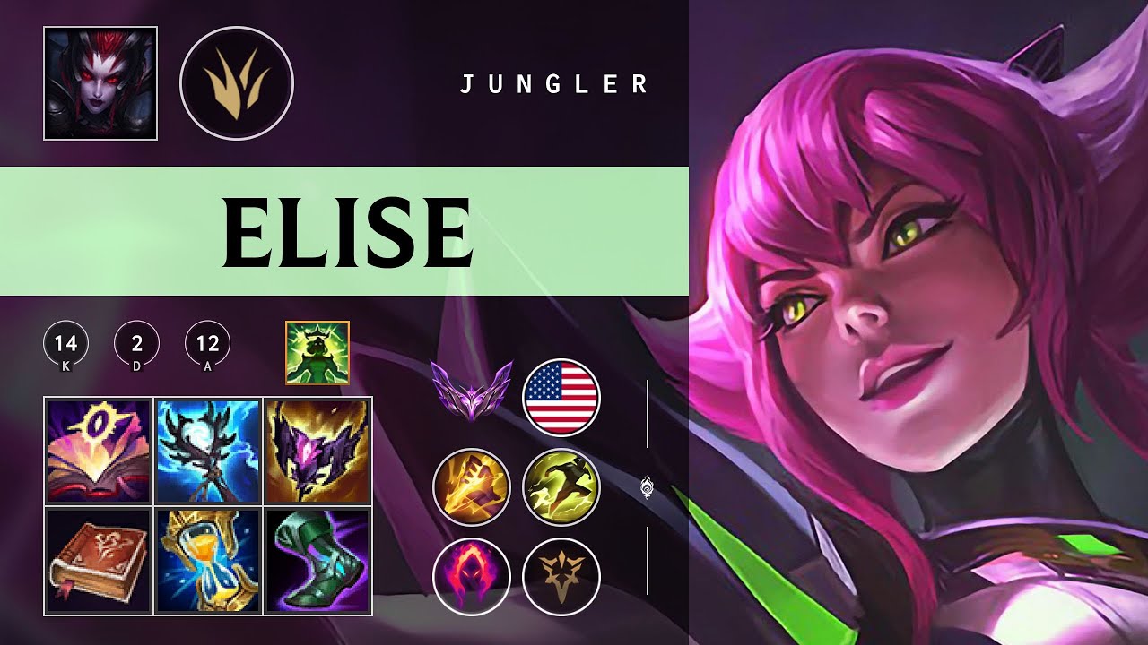 Elise Jungle vs Talon - NA Master Patch 26.02