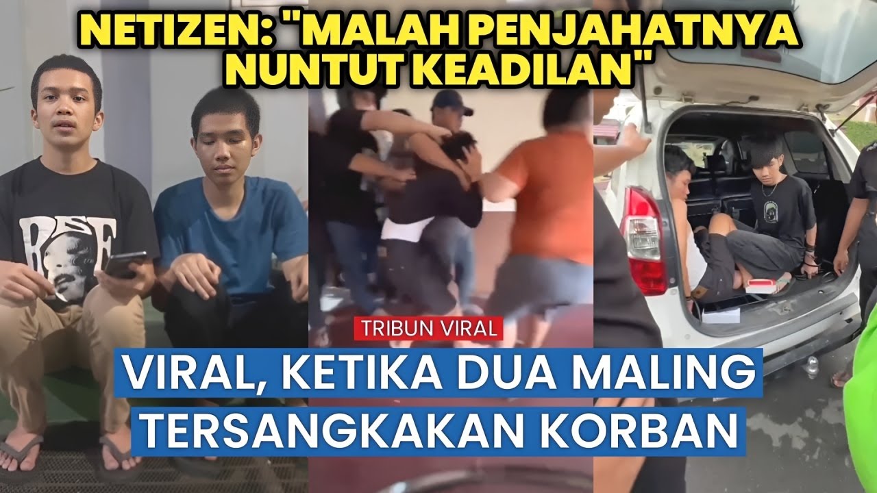 Dua Maling Minta Keadilan usai Dipukuli Korban yang Malah Jadi Tersangka
