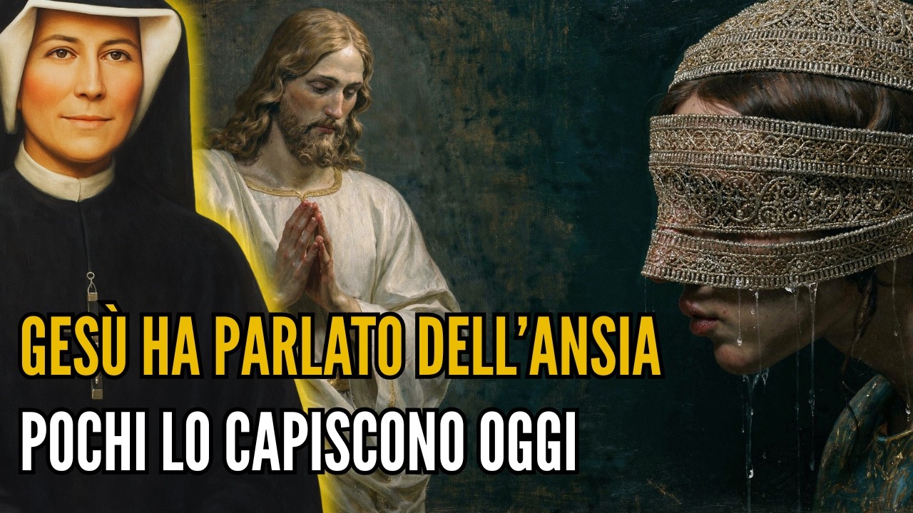 Santa Faustina rivela: Ciò che Gesù disse per vincere l’ansia — pochi lo capiscono oggi