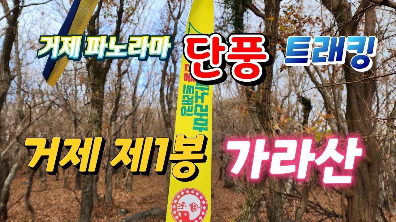 거제파노라마 단풍 트레킹