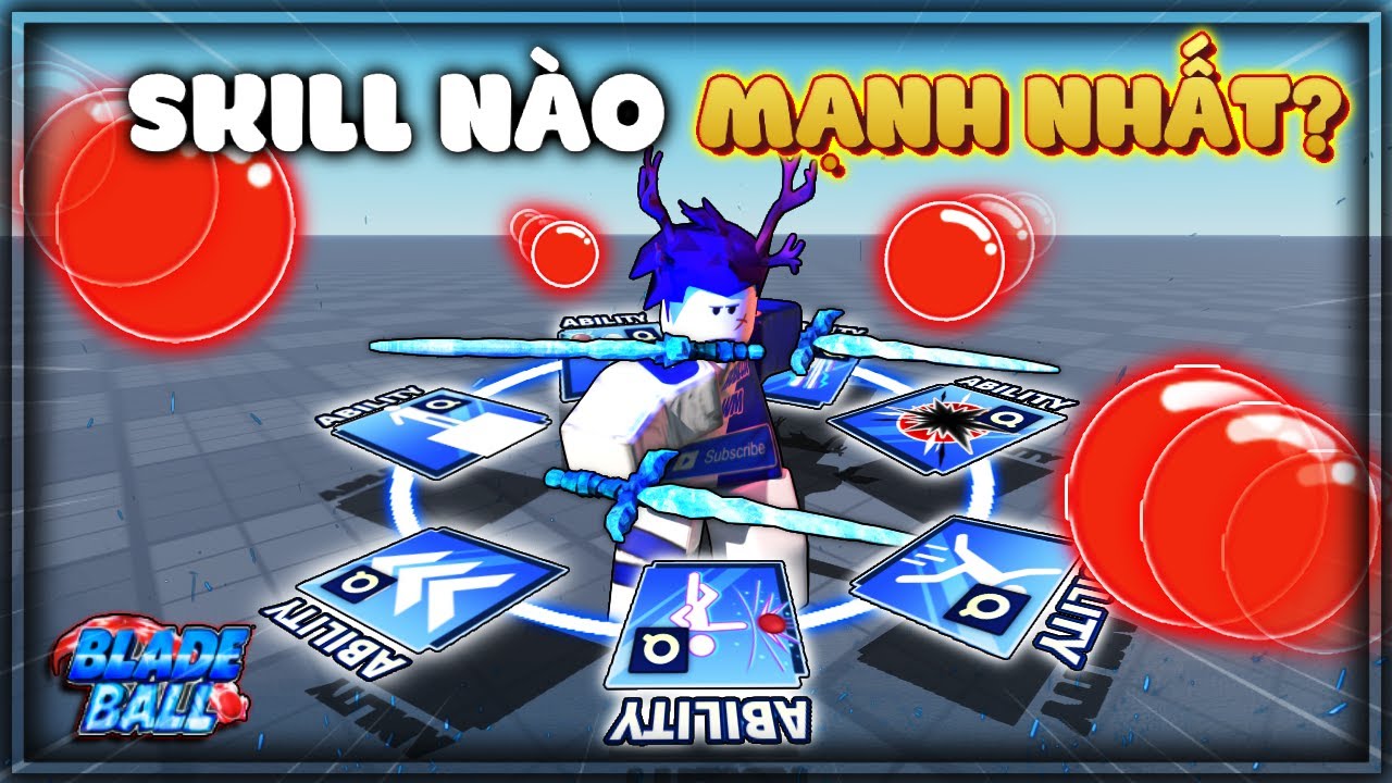 Xếp Hạng Các Ability Và Cách Chiến Thắng VỚI TẤT CẢ SKILLS Trong Blade Ball | ROBLOX