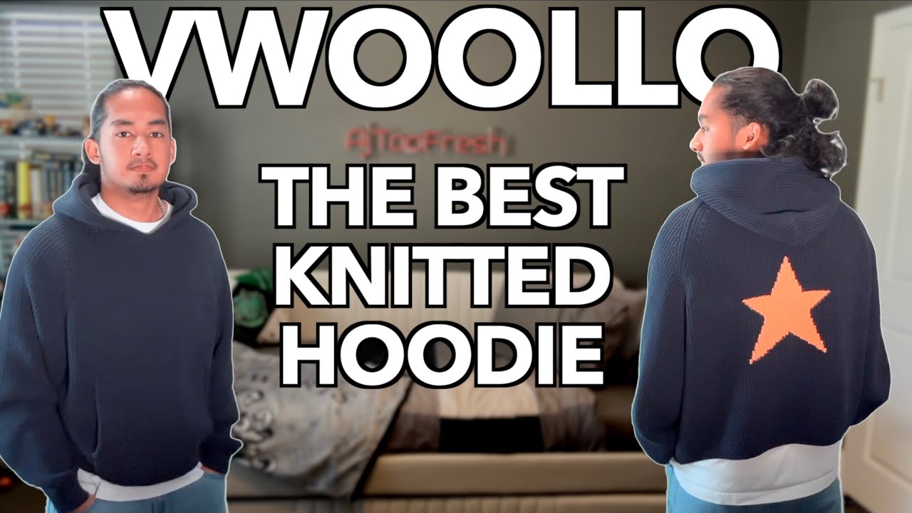 Is This The Best Knitted Hoodie? | Vwoollo Hoodie Unboxing and Review