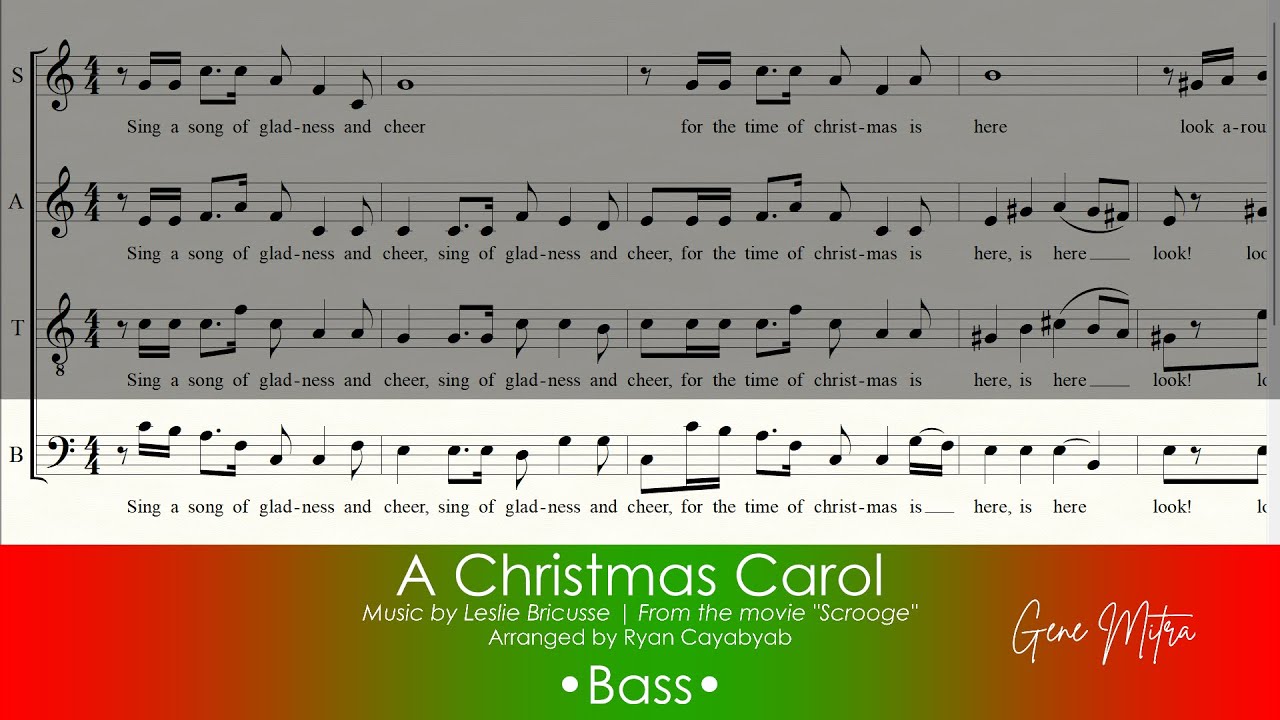 A Christmas Carol • Bass