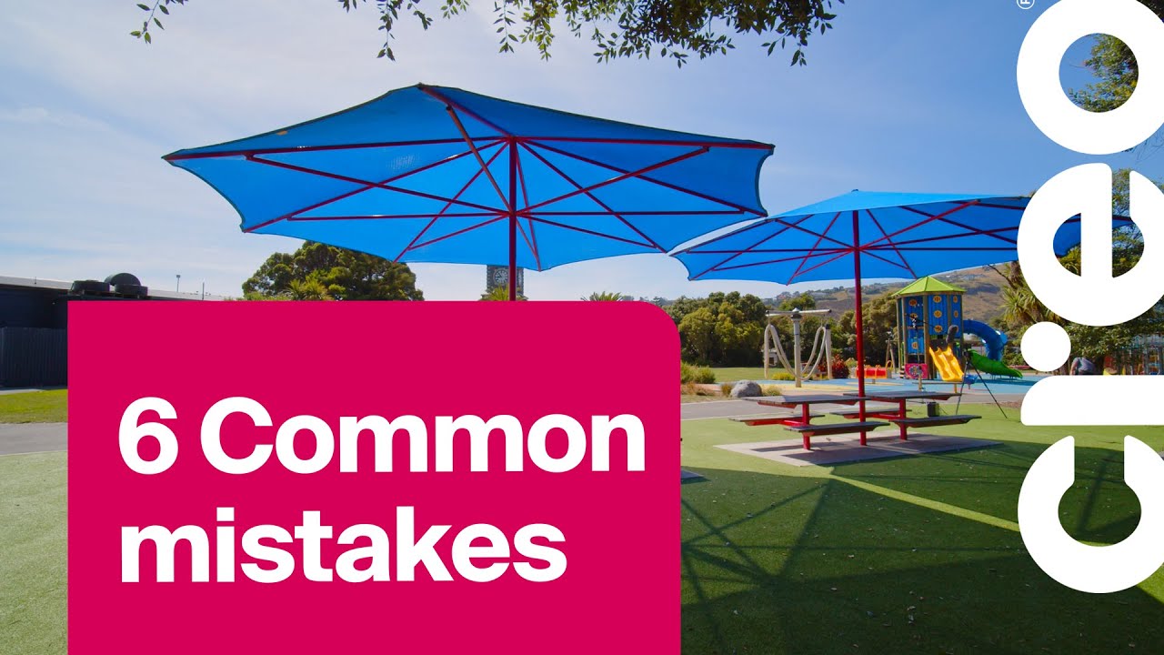 The 6 Most Common Mistakes made when Designing  a Playground
