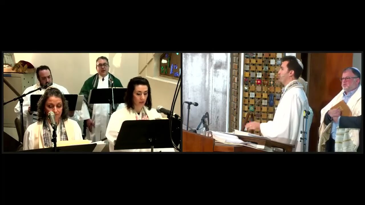 Kaddish Shalem (Rosenblatt) | Cantor Marcus Feldman, Aryell Cohen, Sinai Temple Choir