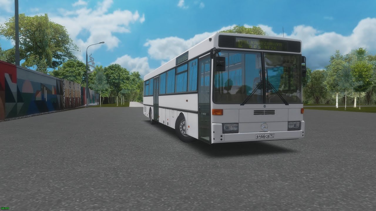 OMSI 2  Steam Edition MAP Солнечногорск 2024 #automobile #omsi #omsi2 #avtobus  #omsi2mods #mercedes
