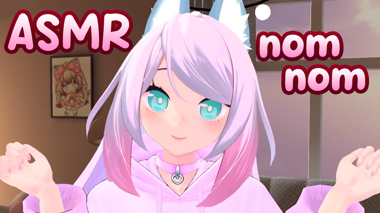 [ASMR VR] Cute Neko Takes Care of You ❤️ Ear Noms & Sniffs ❤️ [3Dio]