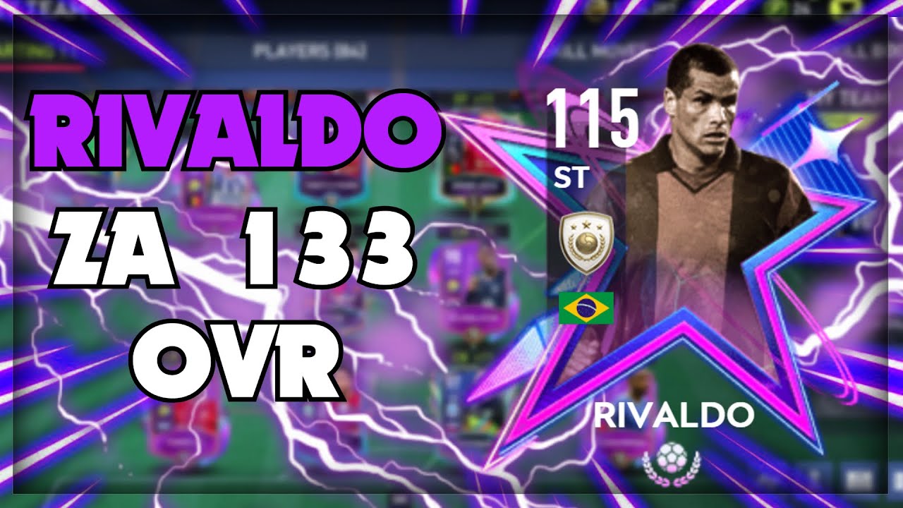 RIVALDO ZA 133 OVR TIMA!! - FIFA MOBILE 23