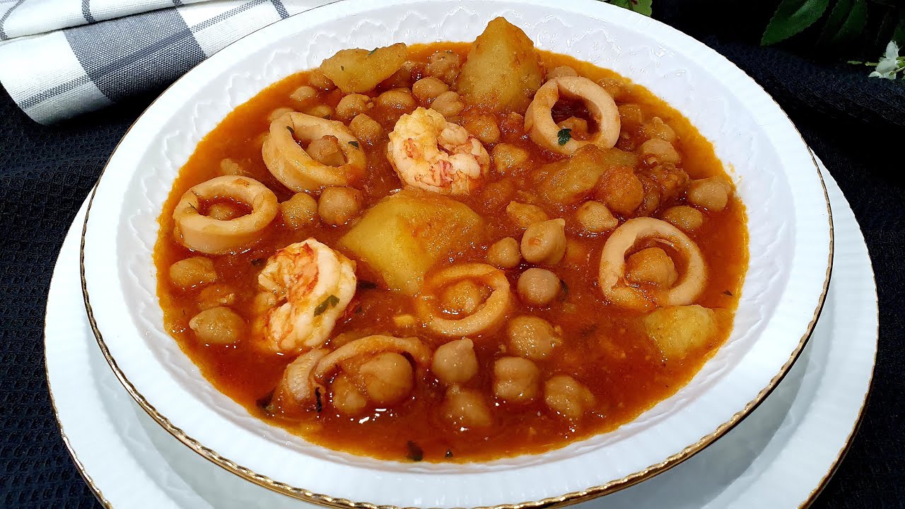 Garbanzos a la marinera