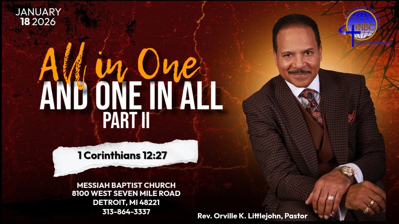 ALL IN ONE AND ONE IN ALL - 1 Corinthians 12:27 ( Part 2)