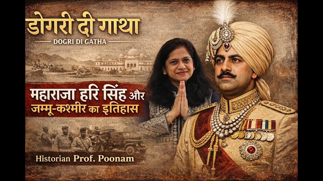 In Dogri Di Gatha, historian Prof. Poonam sheds light on Maharaja Hari Singh