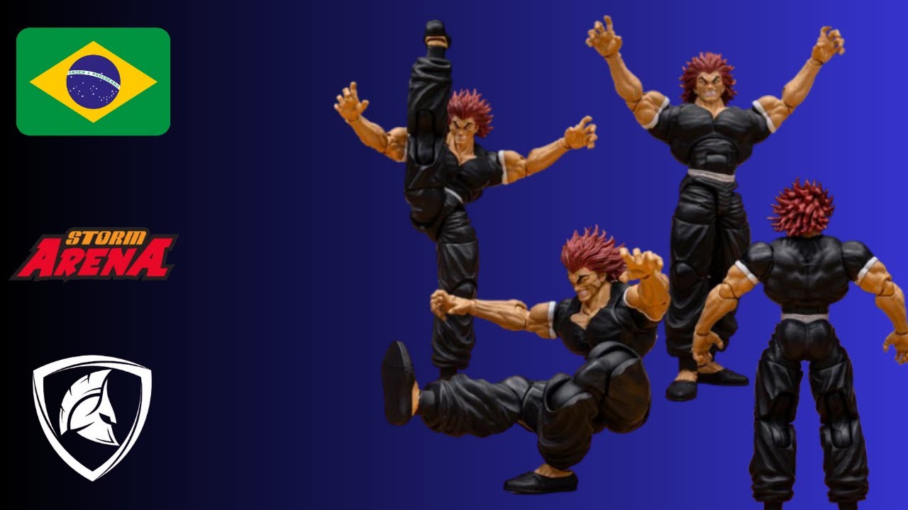 UNBOXING YUJIRO HANMA STORM ARENA