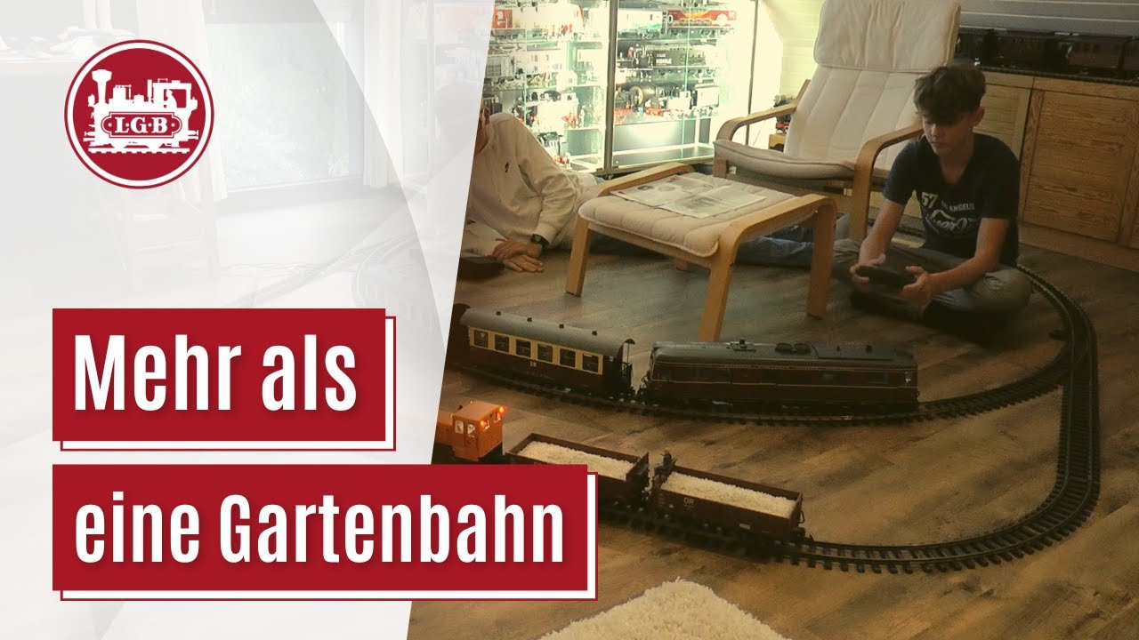 LGB als Teppichbahn