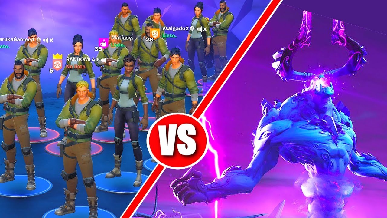 EJÉRCITO DE NOOBS VS EL REY DE LA TORMENTA (épico)