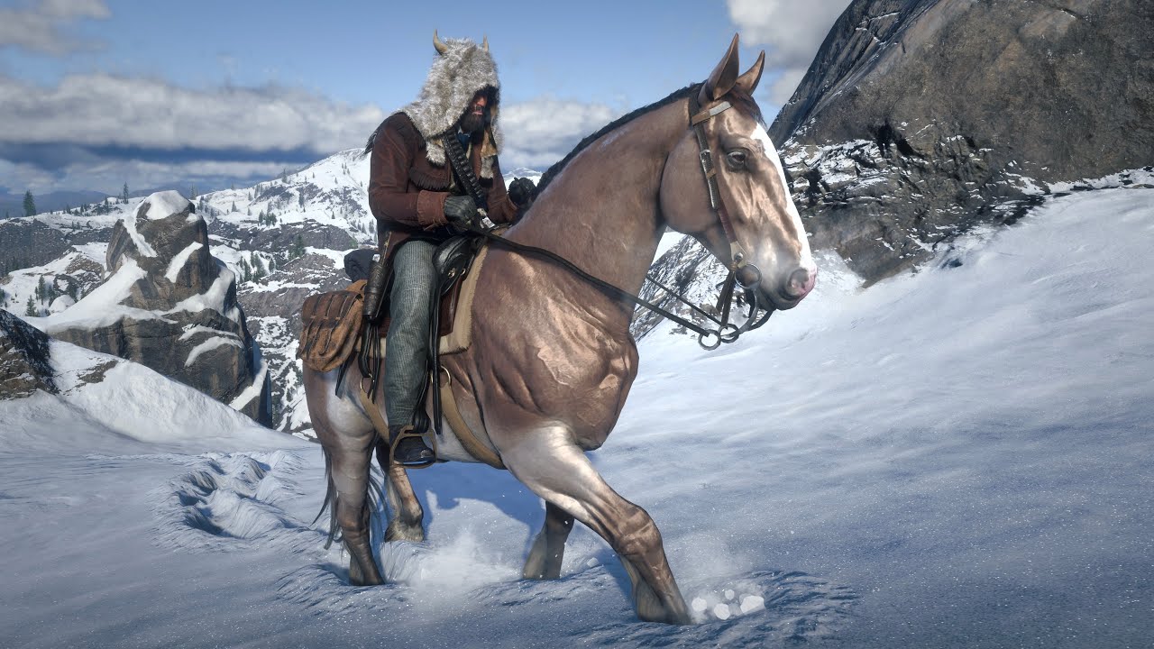 RDR2 - R.A.G.E.ngine - Realistic Horse Simulator - Cinematic Ride