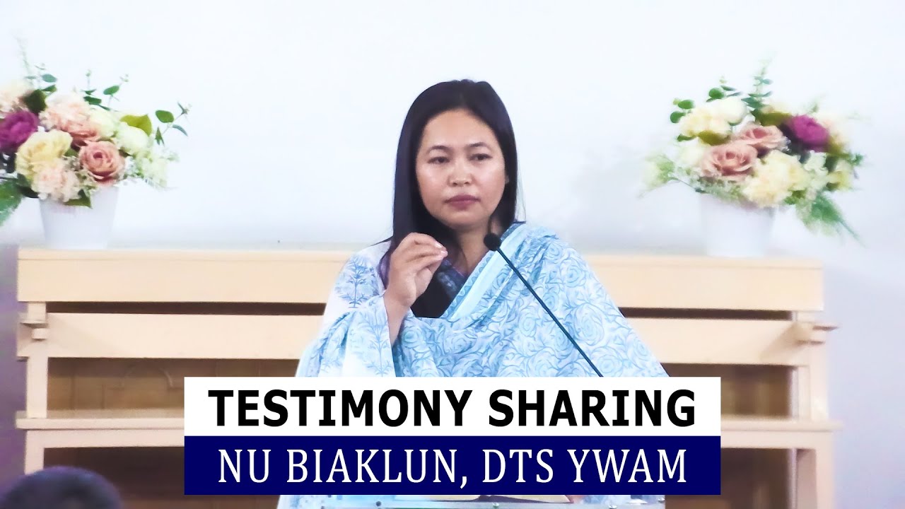 Testimony Sharing - Nu Biaklun, DTS YWAM | EBCC Delhi | 22 Oct. 2024 | Nipikal Biakna Kikhop
