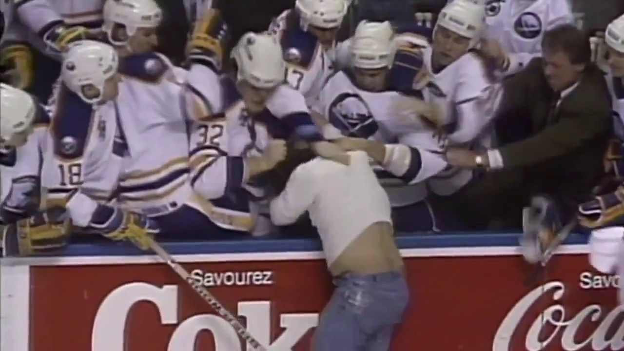 Top 5 NHL Fan vs Player Fights