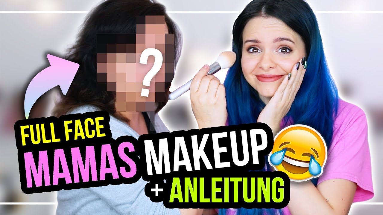 Meine MUTTER bestimmt mein MAKEUP... Full Face nur mit Mamas Makeup! :D