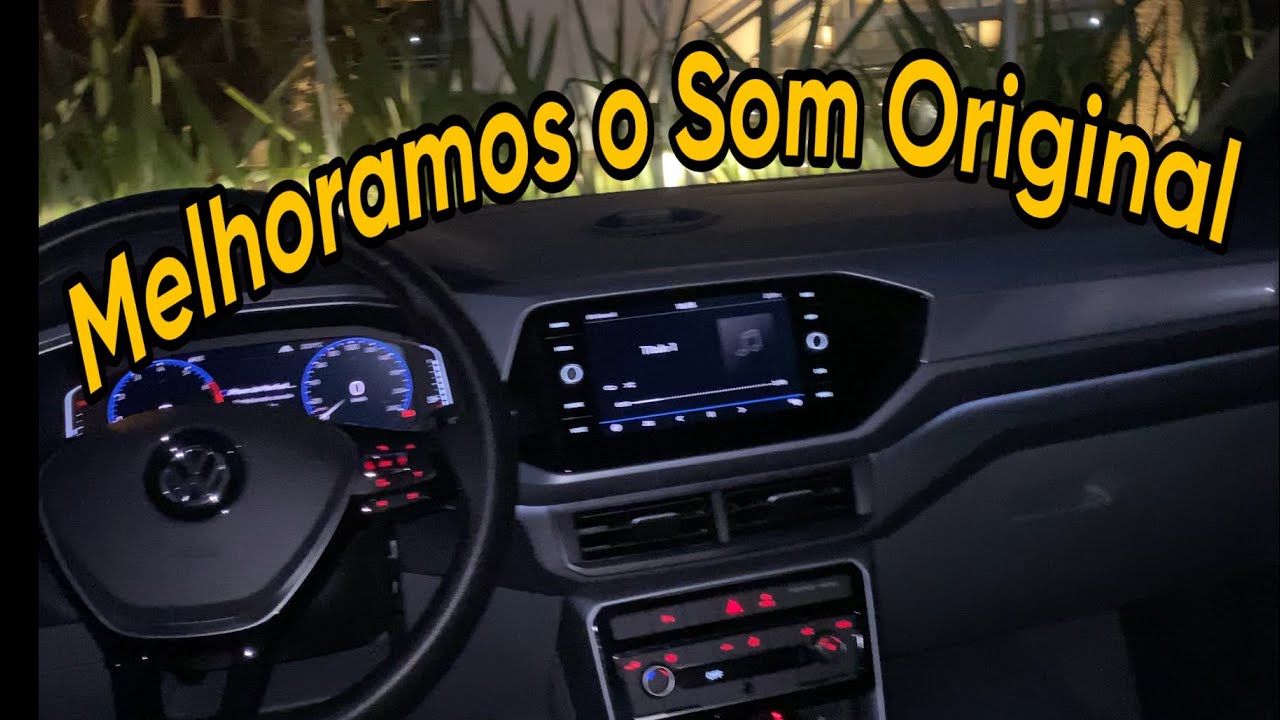 Upgrade do Som Original Volkswagen T-Cross 2021