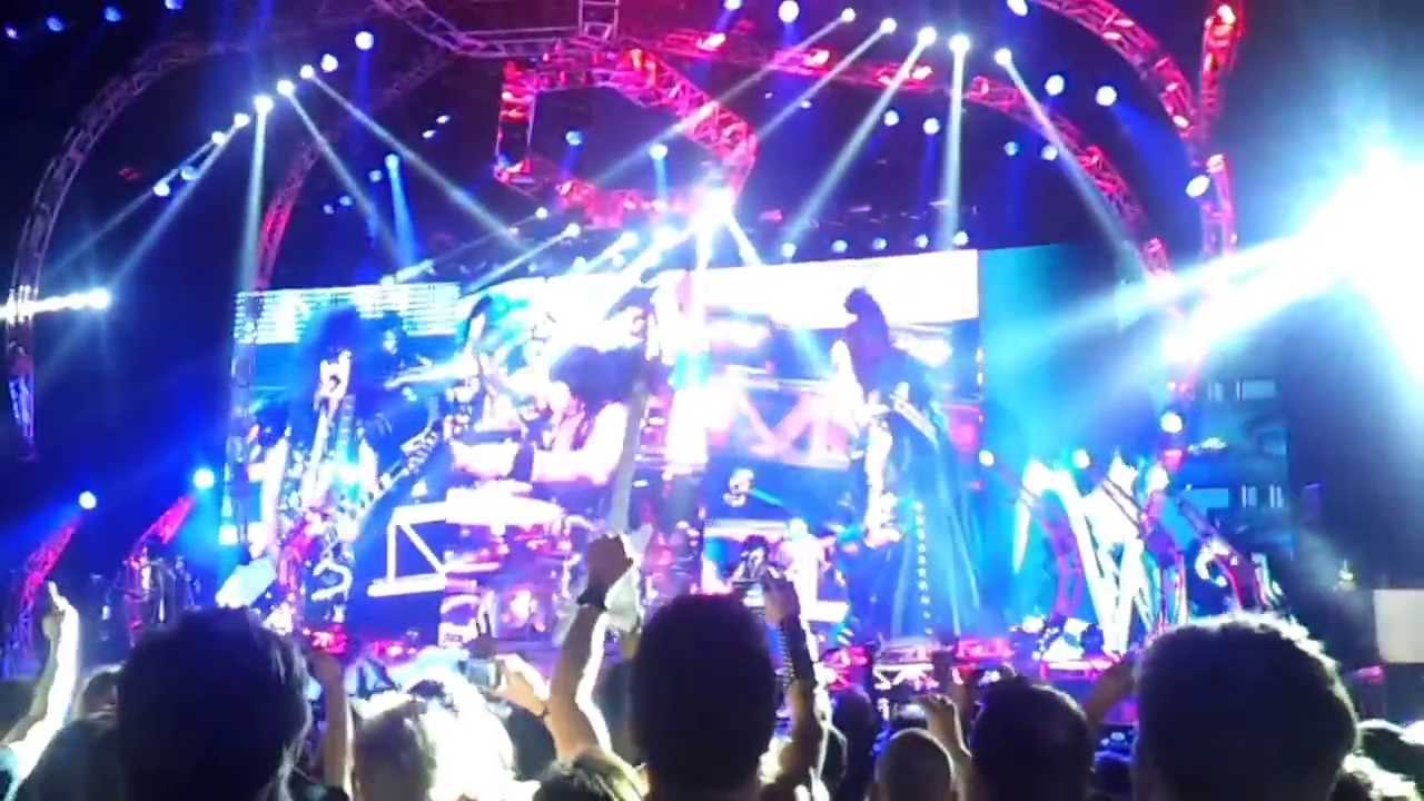 KISS - Intro/Psycho Circus live @ Hartwall Arena Helsinki Finland 3.6.2013