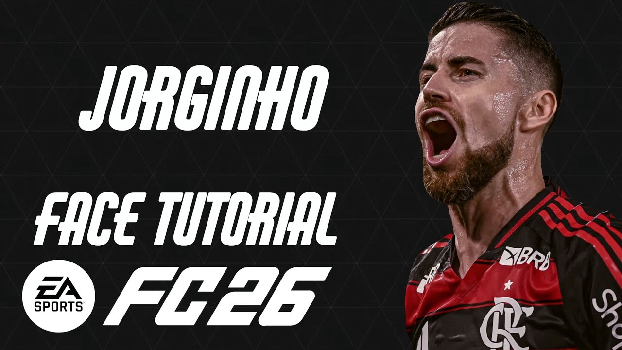 EA FC 26 - JORGINHO FACE TUTORIAL + STATS [FLAMENGO].