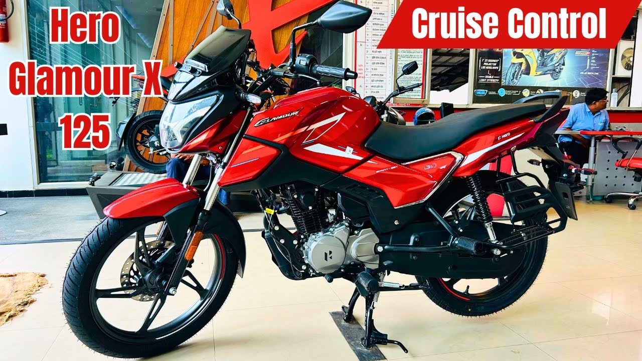 New Hero Glamour X 2025 Model Detailed Review : New GST Price, Features, Cruise Control | Hindi