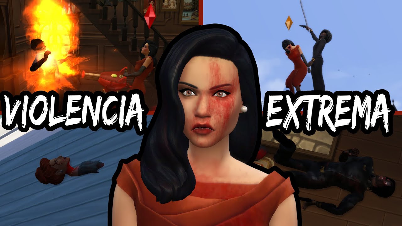 Review mod VIOLENCIA EXTREMA en Los Sims 4 🪓🩸