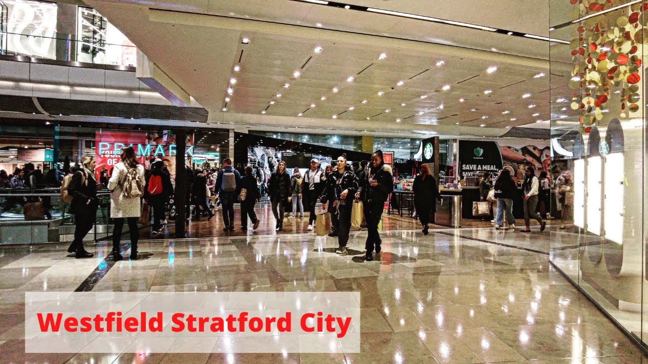 Busy Westfield Stratford City on Wednesday Evening | London Walking Tour ASMR 4K