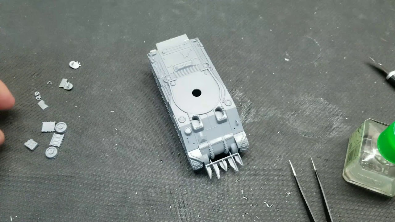 Bolt Action Sherman VC Firefly: ДАВАЙТЕ СТРОИТЬ