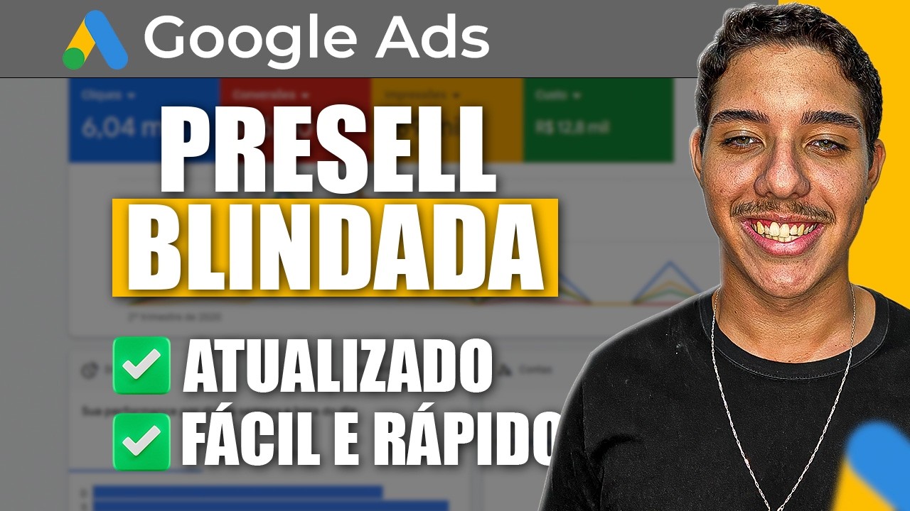 A MELHOR PRESELL PARA GOOGLE ADS EM 2025 (100% GRATUITA ✅)