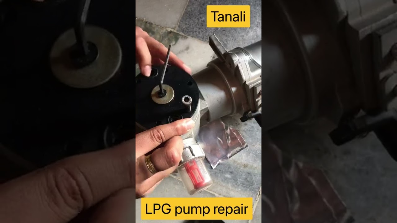 LPG pump working and repair and it&rsquo;s working