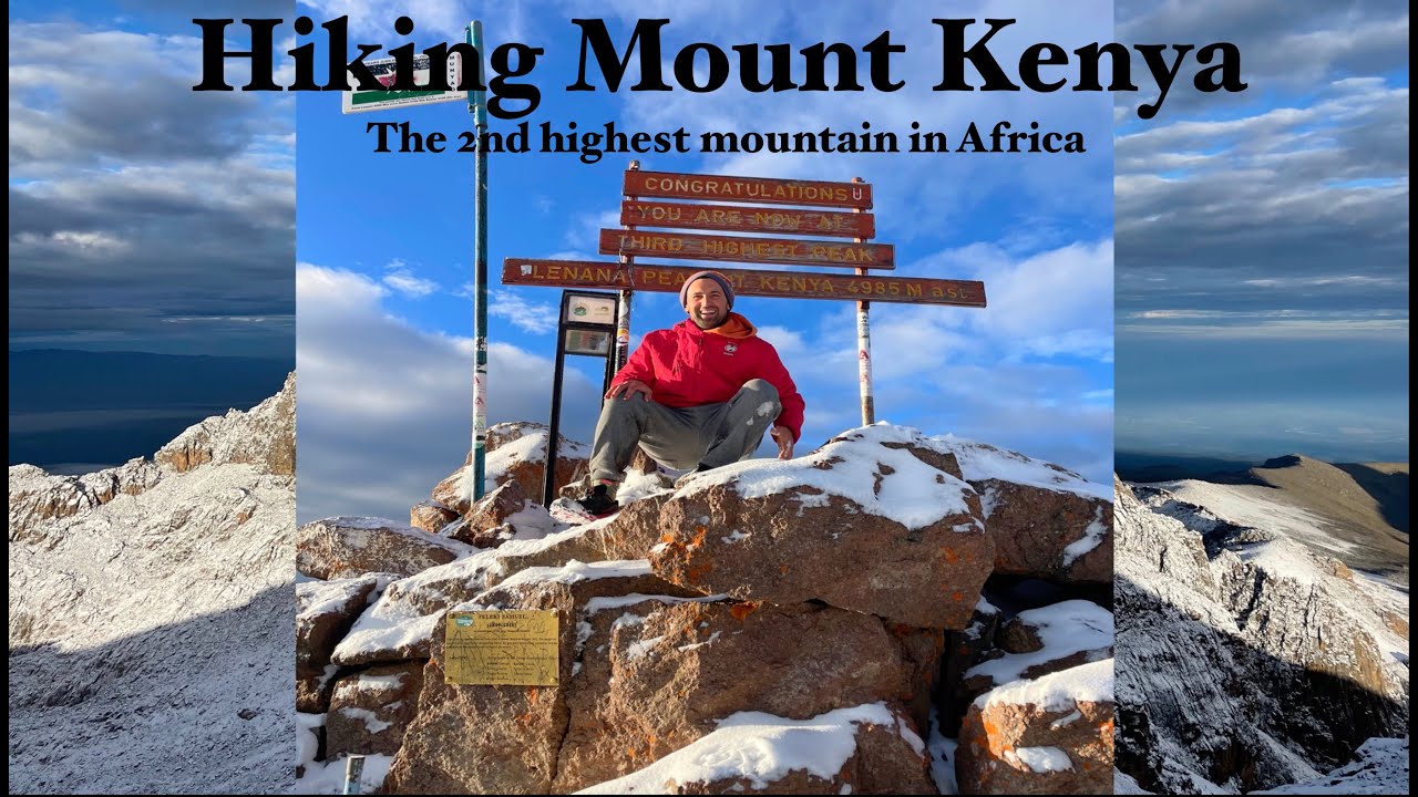 Hiking Mt. Kenya - An Overview Using Google Earth (part 3)