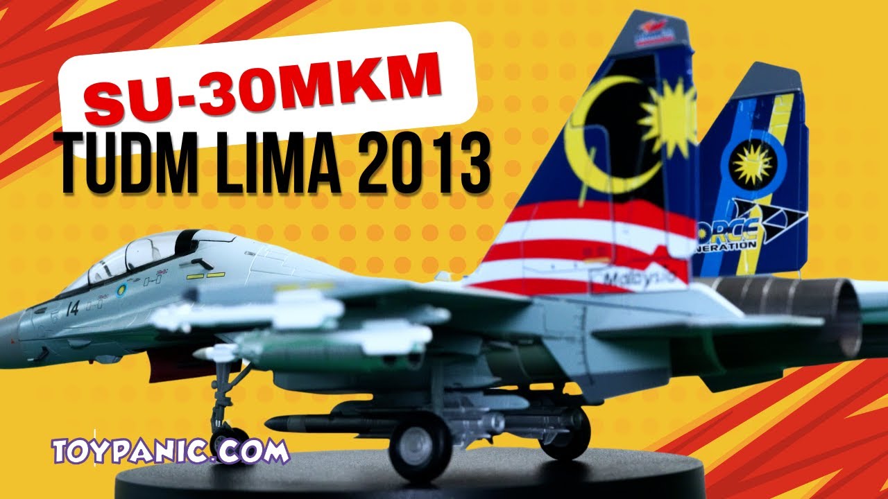 Unbox 1/72 Su-30MKM M52-14 TUDM LIMA 2013 [4K]