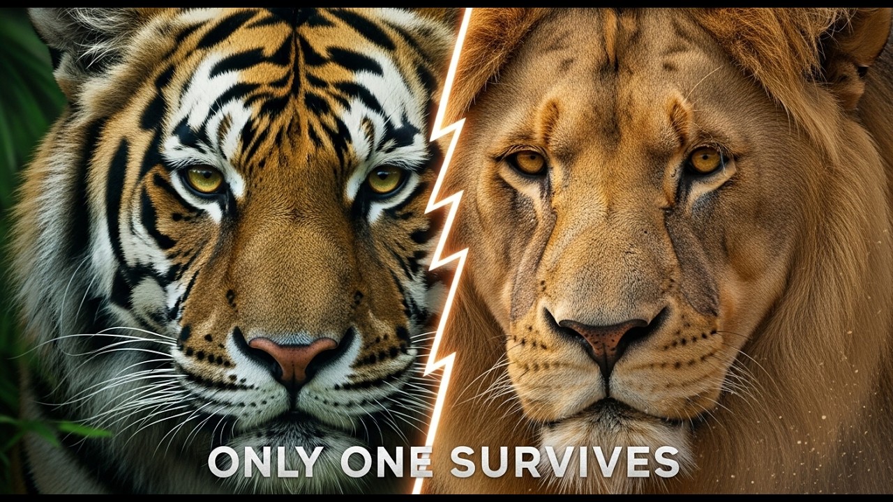 Bengal Tiger vs African Lion &mdash; This Ends the Debate
