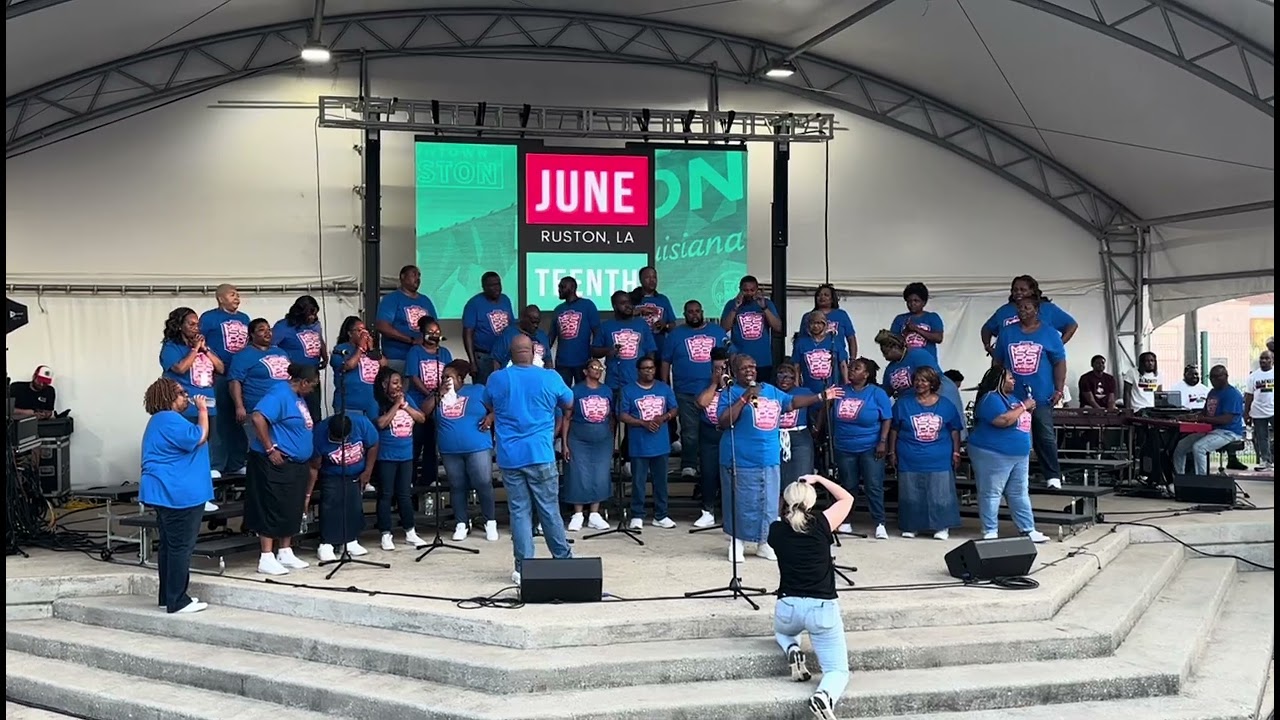 THE MISSISSIPPI MASS CHOIR 🎤🔥 | LIVE in Ruston, LA | Juneteenth Celebration