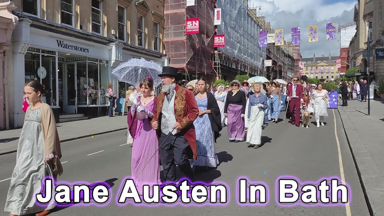Jane Austen 250 Parade, Bath