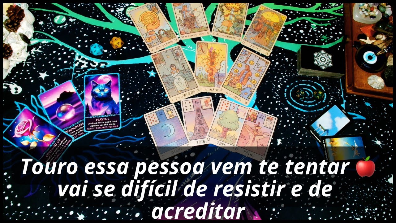 Touro 3ºdec essa pessoa vem te tentar 🍎vai se difícil de resistir e de acreditar