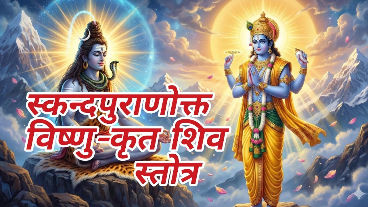 स्कन्दपुराण विष्णु कृत शिव स्तोत्र | Vishnu Krit Shiva Stotra  | Spiritual Waves Bhakti Dhaara