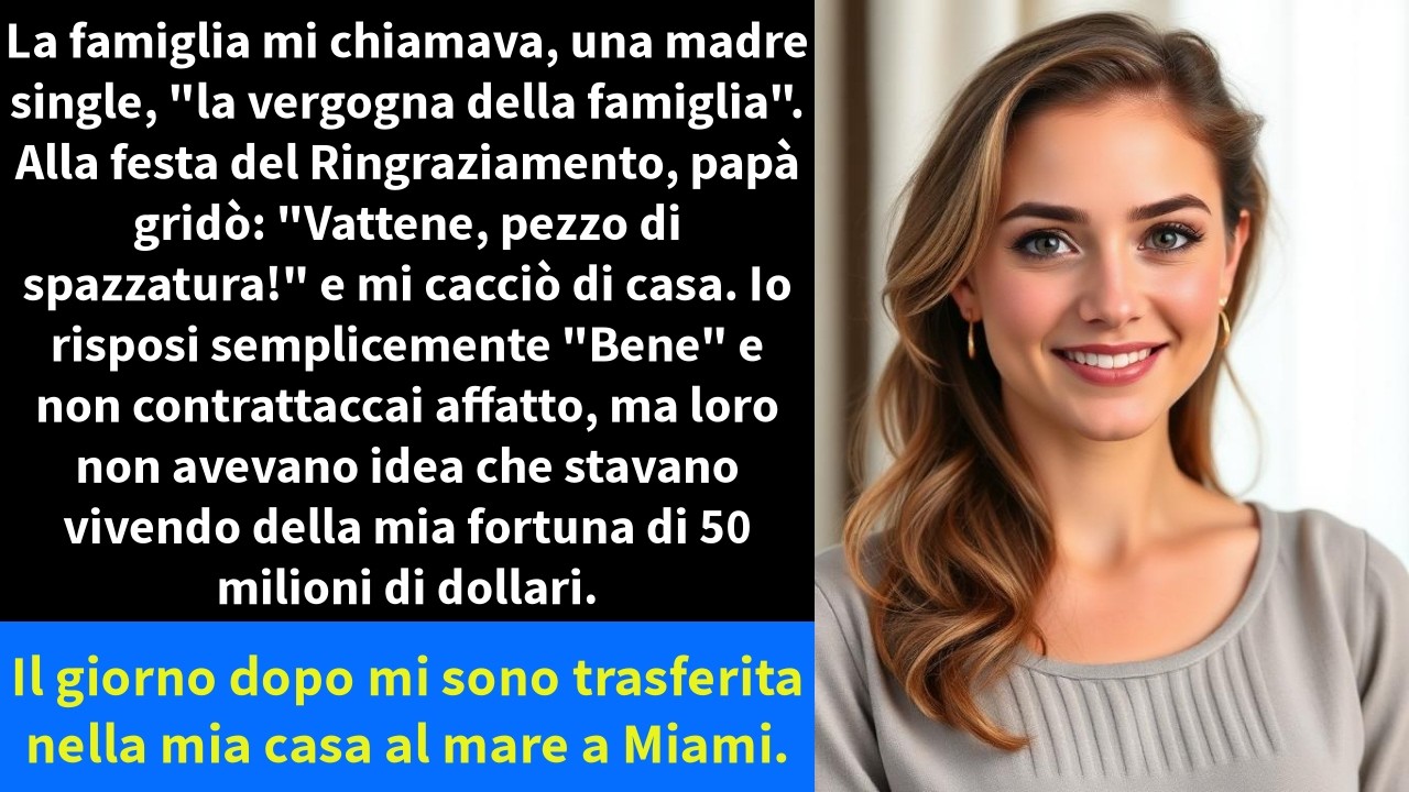 La famiglia mi chiamava, una madre single, 