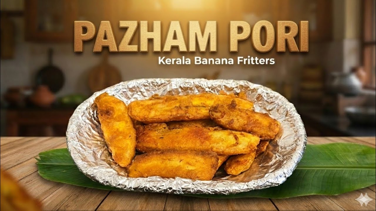 CRISPY PAZHAMPORI / TEA TIME SNACK / KERKAR KITCHEN #recipe #pazhampori 