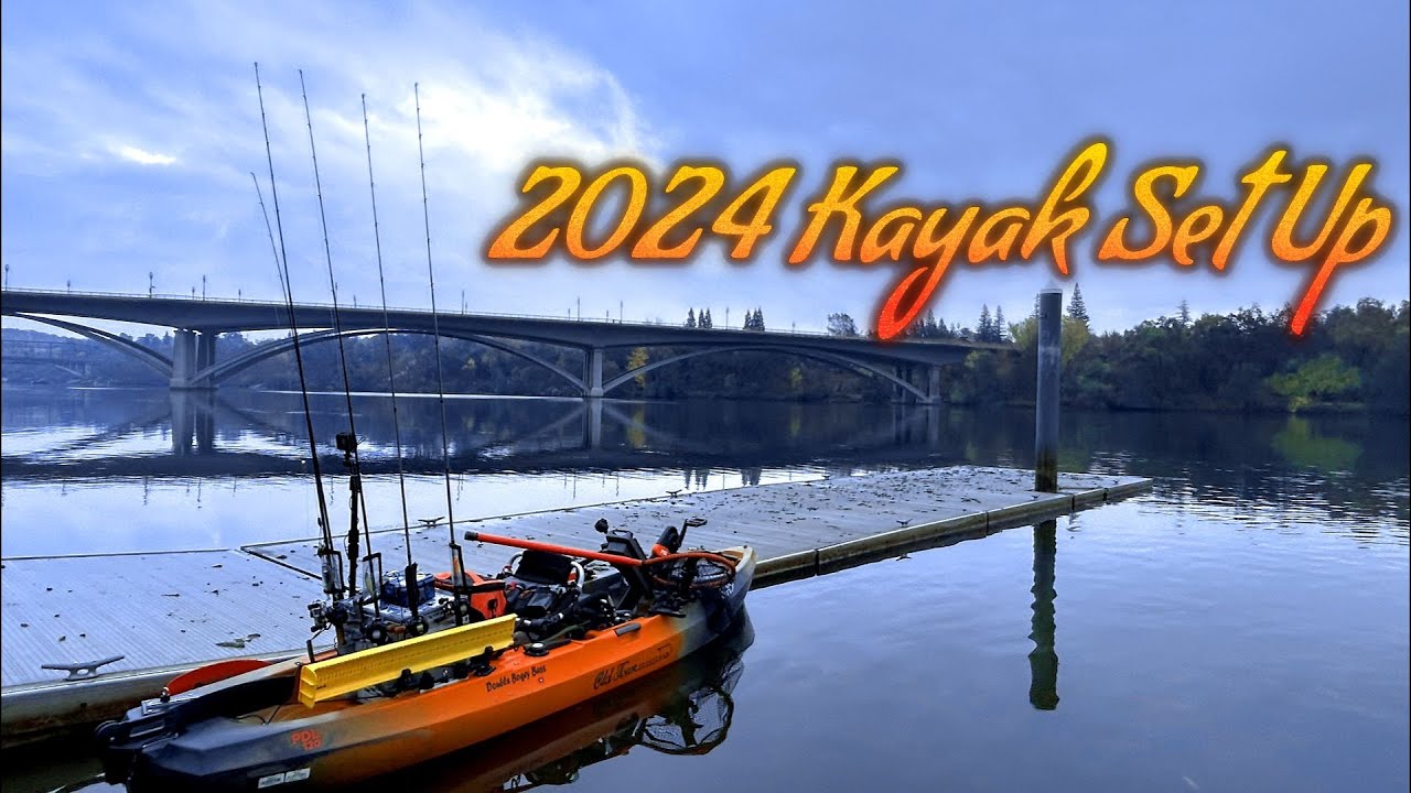2024 Kayak Bass Fishing Tournament Setup | Old Town Sportsman PDL 120 | YakAttack Black Pack 16X16