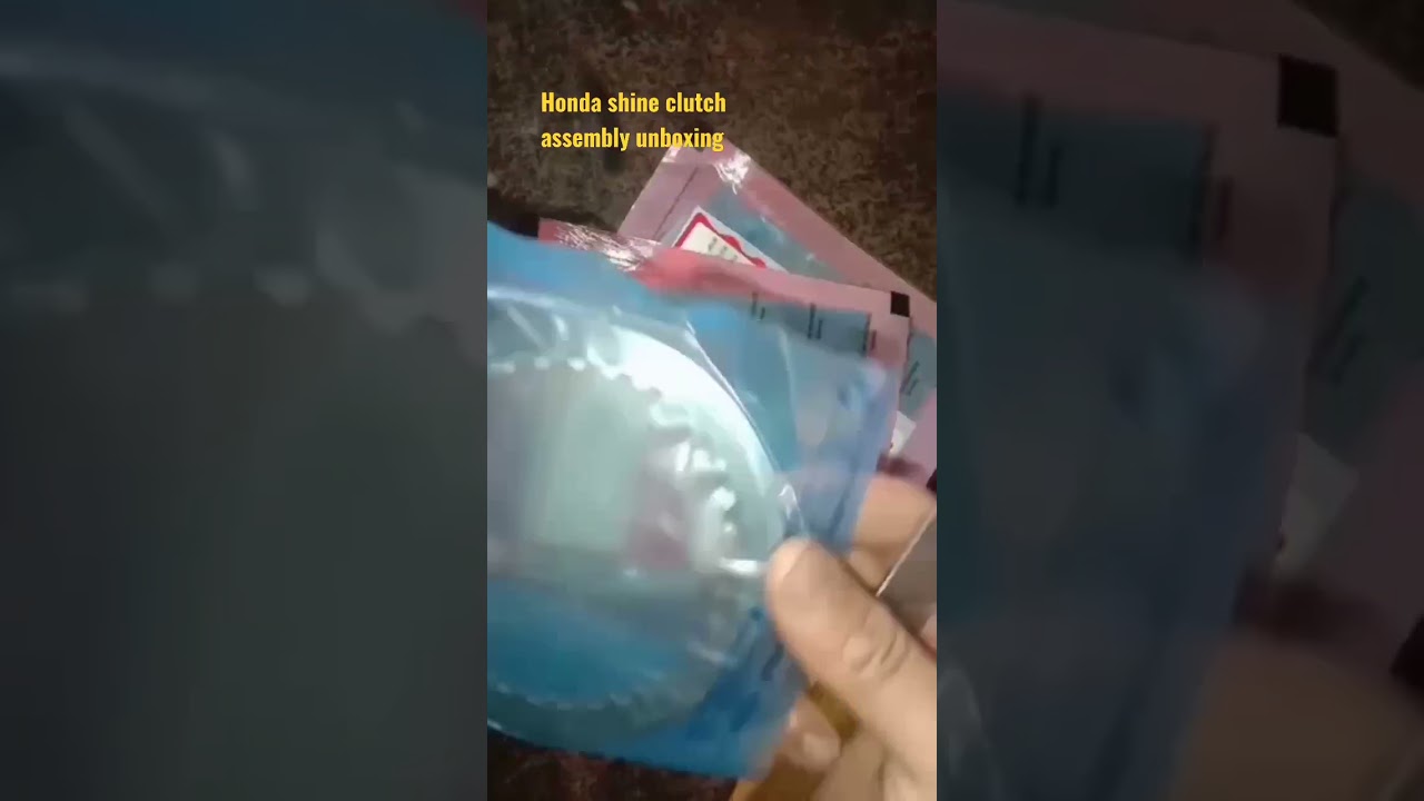 Honda shine clutch assembly unboxing