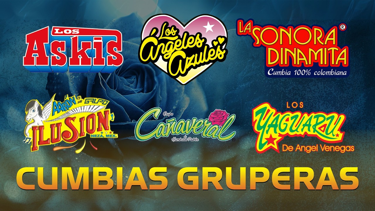 La Sonora Dinamita, Los Ángeles Azules, Los Askis, Grupo Cañaveral,...40 Grandes Éxitos