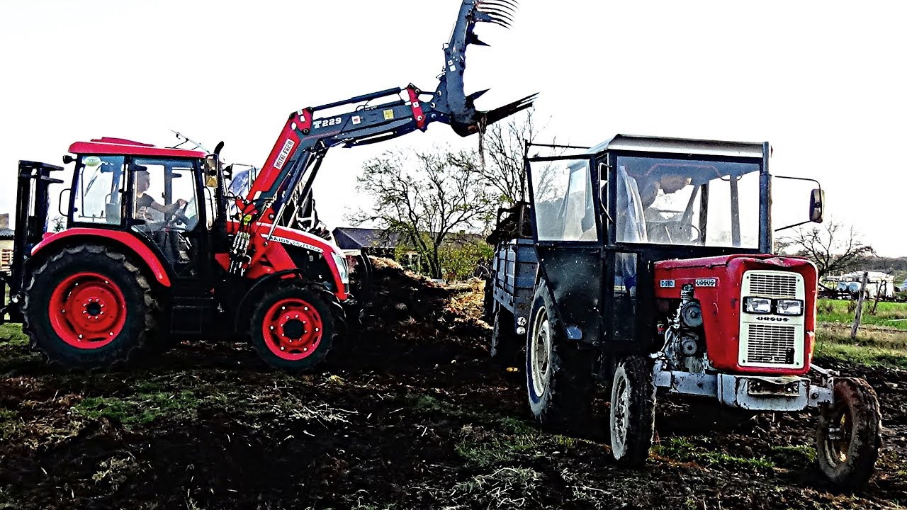Zetor Major 80★Ursus C-360 3P★Zimowy Obornik 2018
