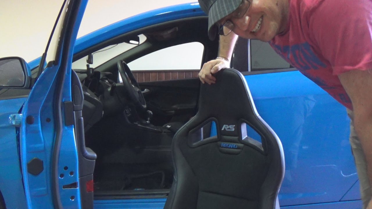 I lowered the Recaro shell seat in my Focus RS and it's transformed the car - Vlog 62