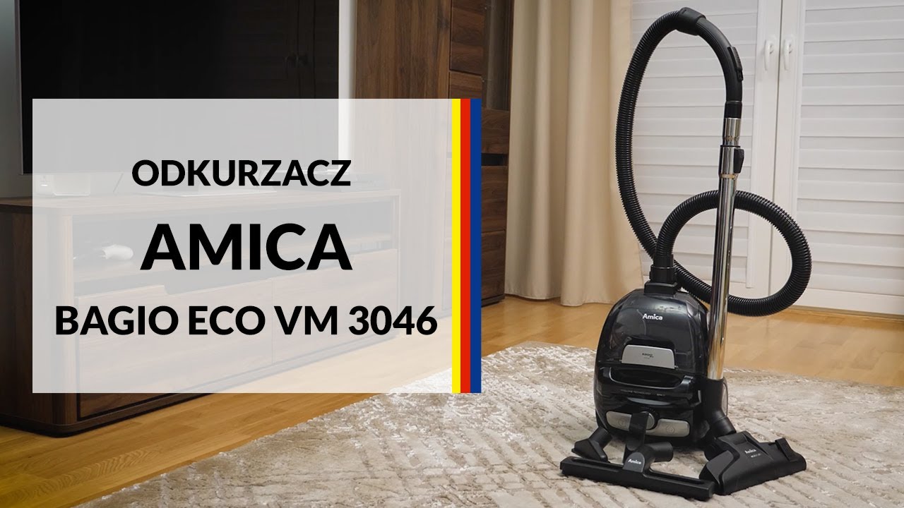 Odkurzacz Amica Baggio Eco VM 3046 &ndash; dane techniczne &ndash; RTV EURO AGD