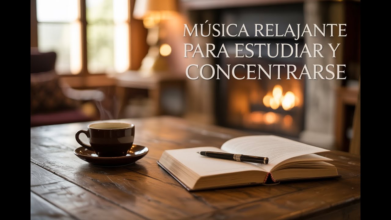 M&uacute;sica Relajante para Estudiar y Concentrarse | Enfoque, Paz Mental y Productividad